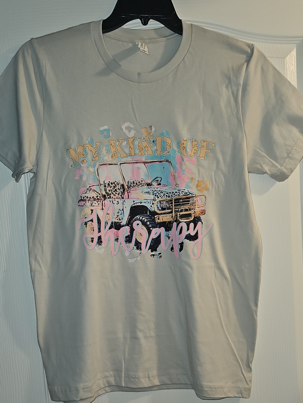 Graphic Shirt My Kind of Therapy Custom NEW